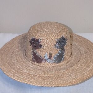 Capelli of New York Tan Straw Hat